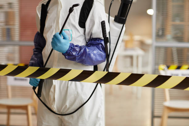 Professional Biohazard technician working in Westwood, PA